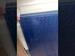 specchio di flora blu