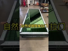 vetro riflettente verde scuro