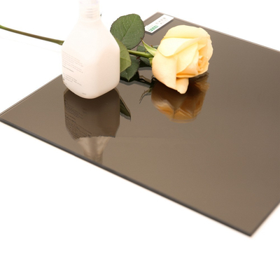 Vetro galleggiante trasparente verde scuro rigido vetro da bagno vetro specchio colorato 5mm 12mm