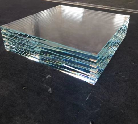 Carta laminata a specchio di vetro galleggiante ultra trasparente temperata 2 mm 3 mm 12 mm