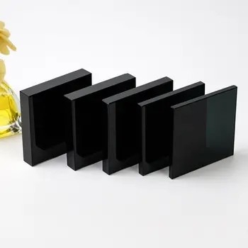 vetro colorato nero temperato